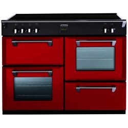 Stoves Richmond 1000Ei  100cm Electric Induction Range Cooker in Hot Jalapeno